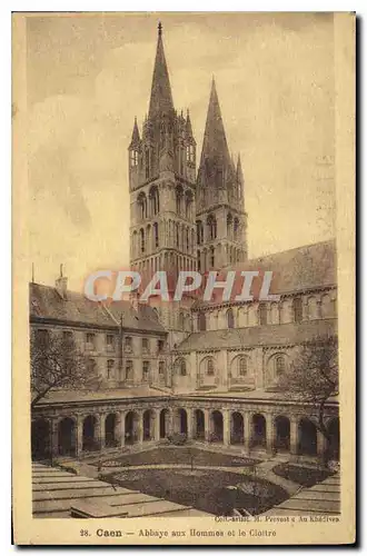 Cartes postales Caen Abbaye aux Hommes et le Cloitre