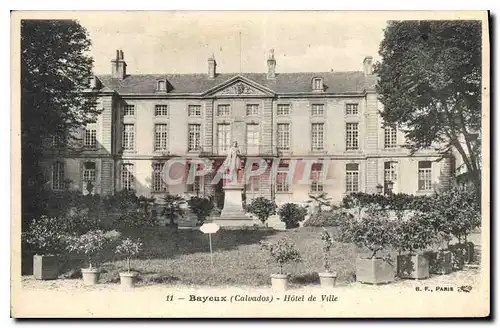 Cartes postales Bayeux Calvados Hotel de Ville