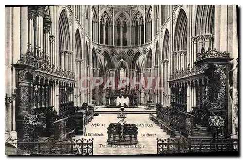 Cartes postales Bayeux La Cathedrale Le Choeur