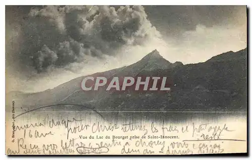 Cartes postales Vue du Lac du Bourget prise de Saint Innocent