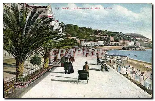 Cartes postales Nice La Promenade du Midi