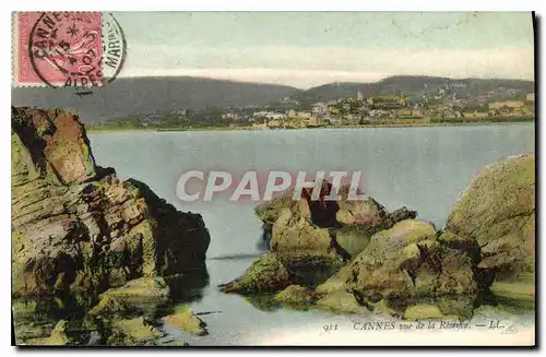 Cartes postales Cannes vue de la Reserve