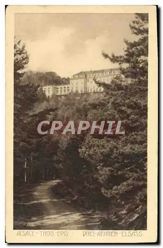 Cartes postales Alsace trois epis