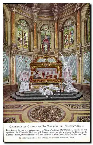 Cartes postales Chapelle et Chasse de Ste Therese de l'Enfant Jesus