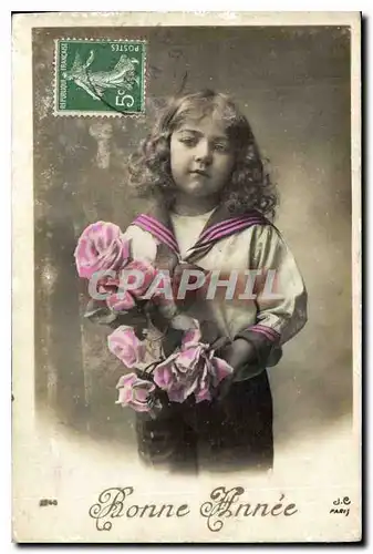 Cartes postales Bonne Annee Enfant