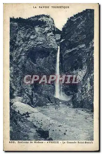 Cartes postales Environs de Modane Avrieux La Cascade Saint Benoit
