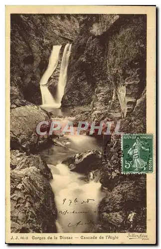 Cartes postales Gorges de la Diosaz Cascade de l'Aigle