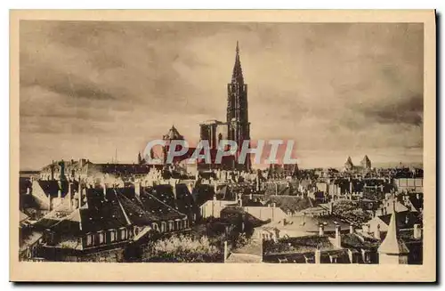 Cartes postales Strasbourg Vue generale