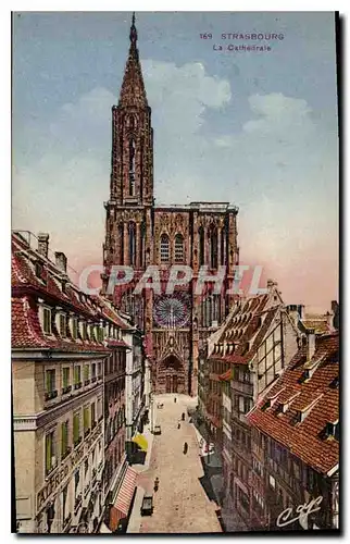 Cartes postales Strasbourg La Cathedrale