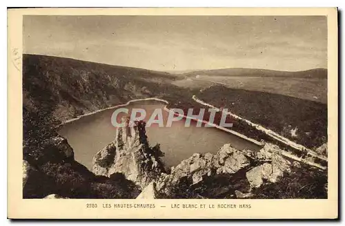 Cartes postales Les Hautes Chaumes Lac Blanc et le Rocher Hans