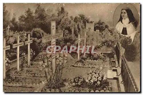 Ansichtskarte AK Enclos des Carmelites au Cimetiere de Lisieux