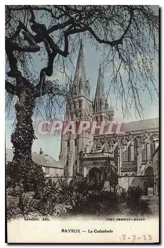 Cartes postales Bayeux La Cathedrale