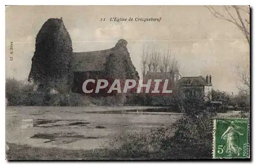 Cartes postales L'Eglise de Cricqueboeuf