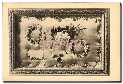 Ansichtskarte AK Couronnes de bleuets que la Bse Therese de l'Enfant Jesus