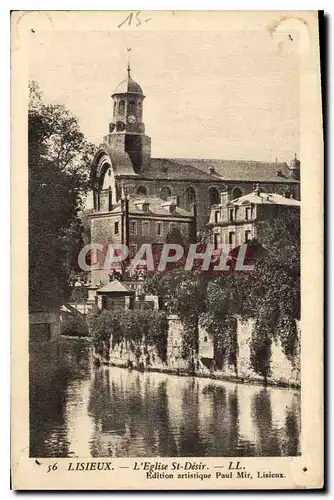 Cartes postales Lisieux L'Eglise St Desir