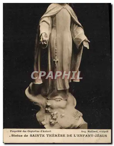 Ansichtskarte AK Statue de Sainte Therese de l'Enfant Jesus