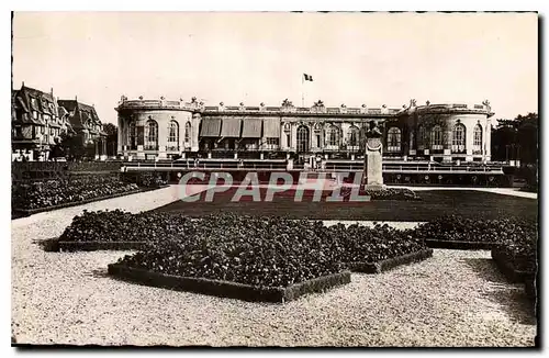 Ansichtskarte AK Deauville Calvados La Plage Fleurie Le Casino