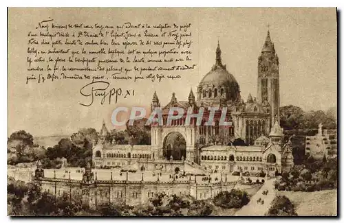 Cartes postales Project de la Basilique de Sainte Therese de l'Enfant Jesus a Lisieux