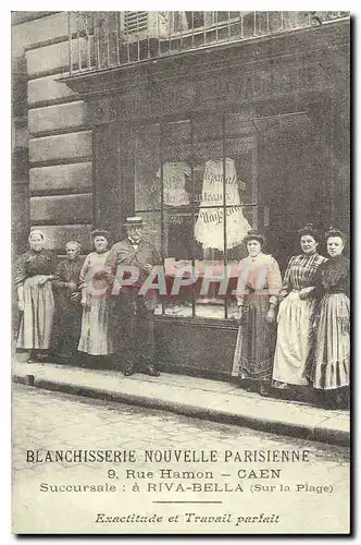 REPRO Blanchisserie Nouvelle Parisienne Rue Hamon Caen Succursale a Riva Bella Sur la Plage