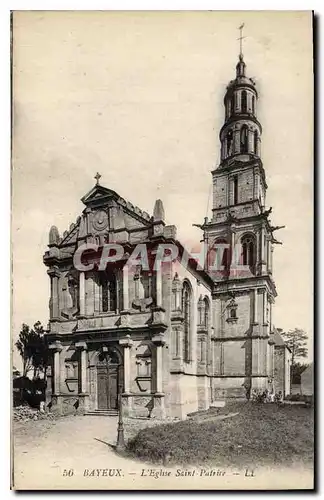 Ansichtskarte AK Bayeux L'Eglise Saint Patrice