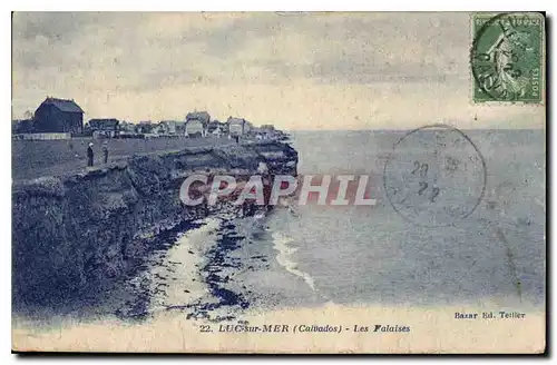 Cartes postales Luc sur Mer Calvados Les Falaises