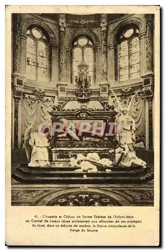 Ansichtskarte AK Chapelle et Chasse de Sainte Therese de l'Enfant Jesus