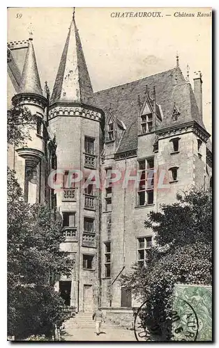 Cartes postales Chateauroux Chateau Raoul