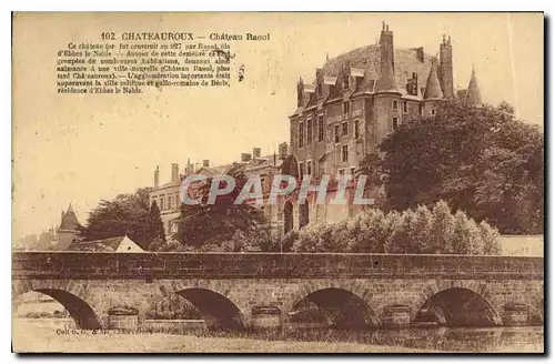 Cartes postales Chateauroux Chateau Raoul