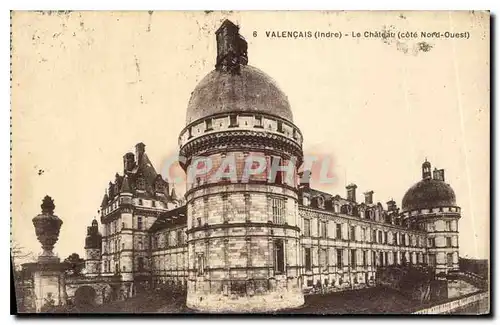 Cartes postales Valencais Indre Le Chateau cote Nord Ouest