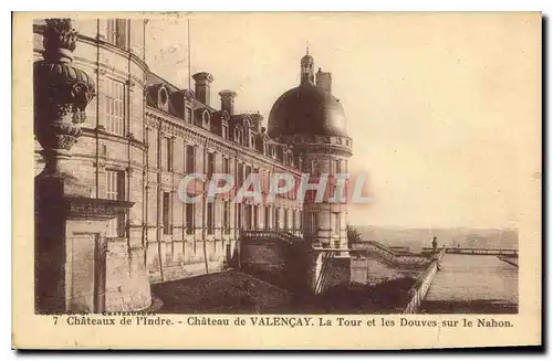 Cartes postales Chateaux de l'Indre Chateau de Valencay La Tour et les Douves sur le Nahon