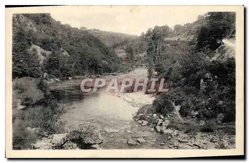 Cartes postales Gargilesse Indre La Vallee de la Creuse vue du Pont Noir