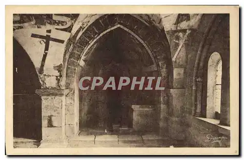 Cartes postales Gargilesse Indre Eglise La Crypte