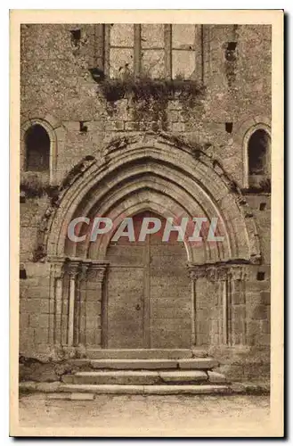 Ansichtskarte AK Saint Benoit du Sault Indre Porte de l'Eglise