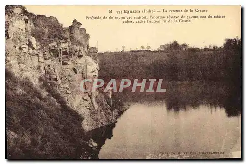 Cartes postales Eguzon Indre La retenne de la Creuse