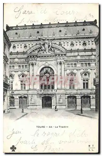 Cartes postales Tours Le Theatre