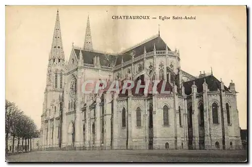 Cartes postales Chateauroux Eglise Saint Andre