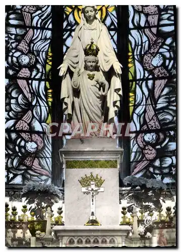 Cartes postales Issoudun Interieur de la Basilique La Vierge