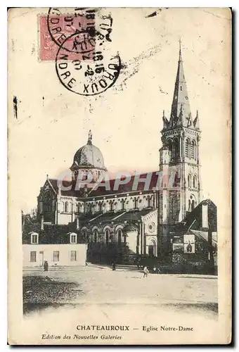 Cartes postales Chateauroux Eglise Notre Dame