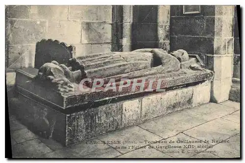 Cartes postales Gargilesse Indre Tombeau de Guillaume de Naillac