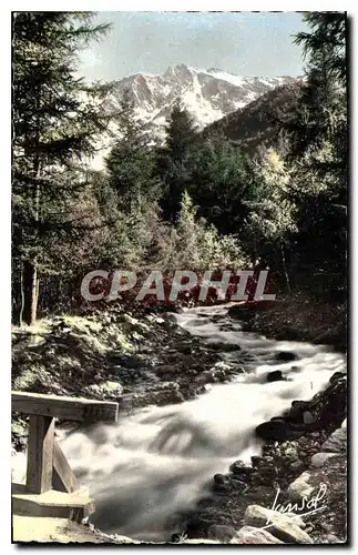 Cartes postales Peisey Nancroix Savoie Le Nant Feisson et le sommet de Bellecote