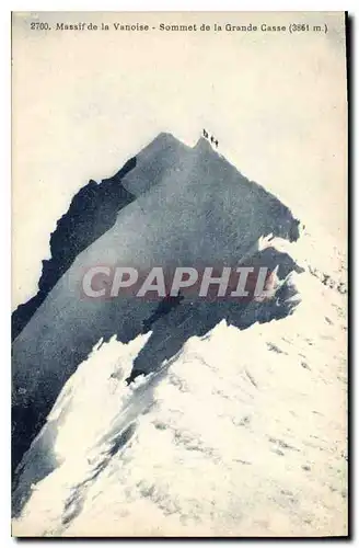 Cartes postales Massif de la Vanoise Sommet de la Grande Casse