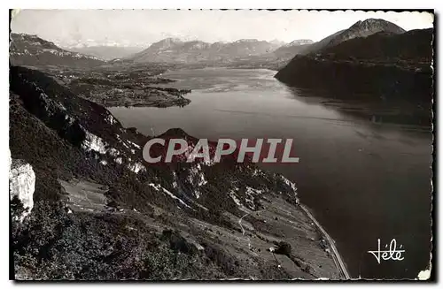 Ansichtskarte AK Lac du Bourget Vue panoramique prise de la Chambotte