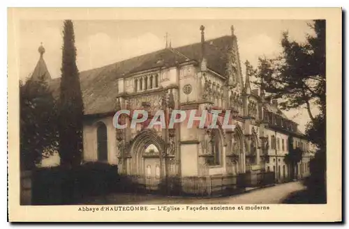 Ansichtskarte AK Abbaye d'Hautecombe L'Eglise Facades ancienne et moderne