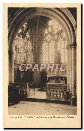 Cartes postales Abbaye d'Hautecombe L'Eglise La Chapelle des Princes