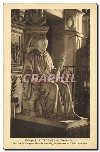 Cartes postales Abbaye d'Hautecombe Charles Felix