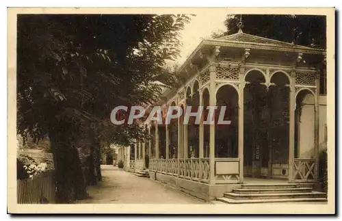 Cartes postales Brides les Bains Avenue de la Source et le Promenoir