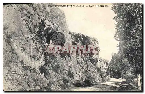 Cartes postales Fontgombault Indre Les Rochers