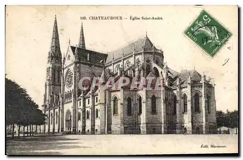 Ansichtskarte AK Chateauroux Eglise Saint Andre