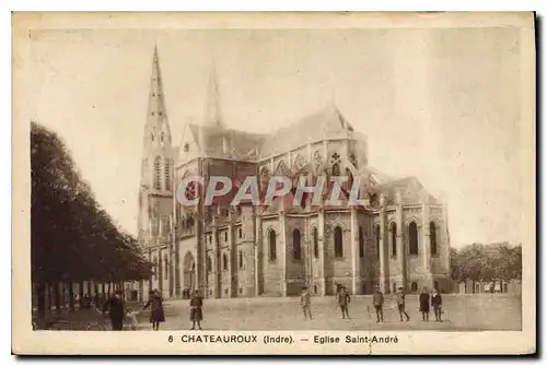 Cartes postales Chateauroux Indre Eglise Saint Andre