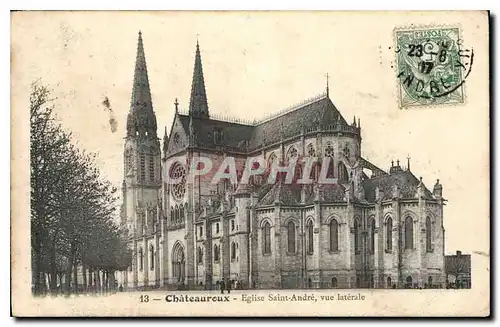 Ansichtskarte AK Chateauroux Eglise Saint Andre vue laterale